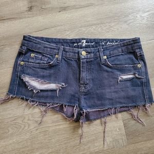 7 For All Mankind denim shorts
